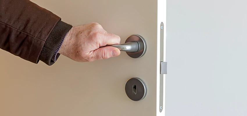 Restroom Locks Privacy Bolt Installation in Delano, California